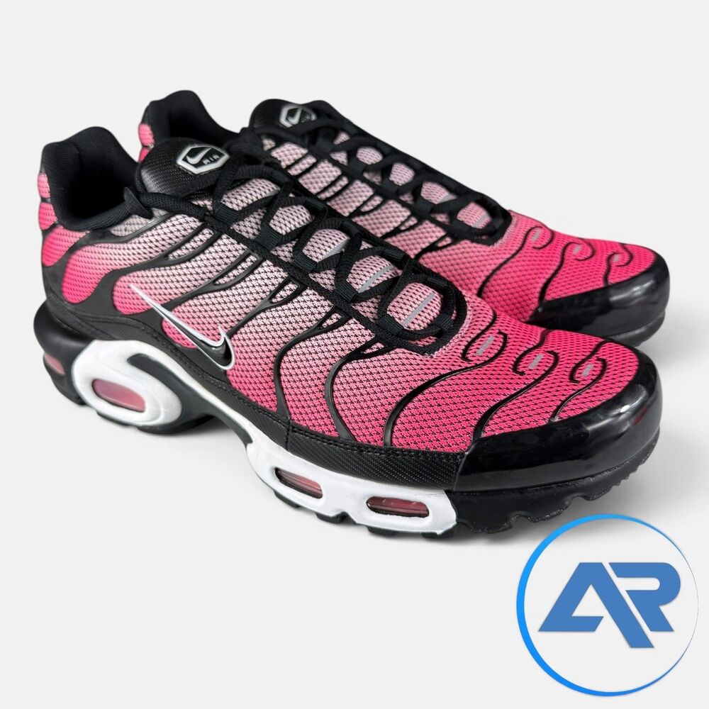 Nike Air Max Plus “ All Day” Men's Size 12 HF3837-600 Sunset Pulse Black Pink